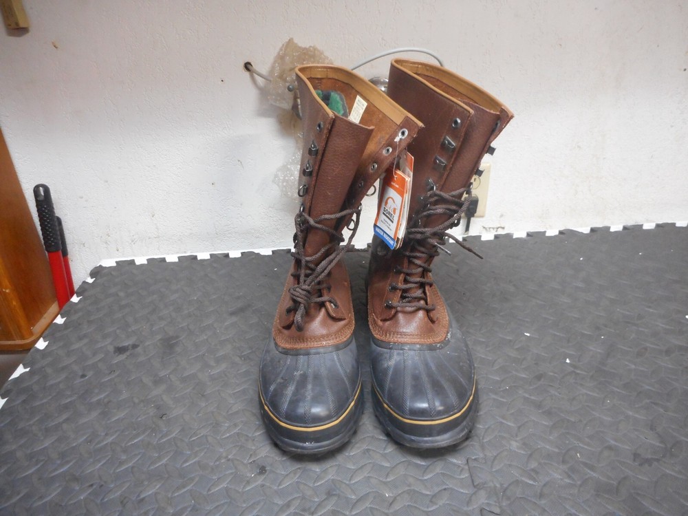 SOREL Maverick Snow Boots Waterproof Winter NM1080-200 Men Size 10 Worn twice