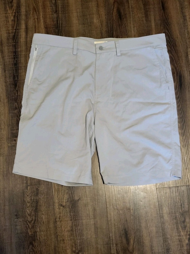 Tasc Performance Men's Shorts 38 Tailored Stretch Bamboo Blend Inseam 