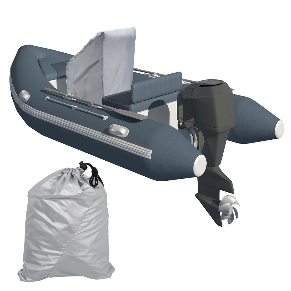 Heavy Duty 600D Waterproof Boat Console Cover for Fishing Bass Bay Storage  