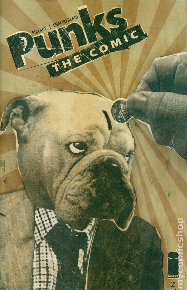 Punks The Comic #2A FN 2014 Stock Image