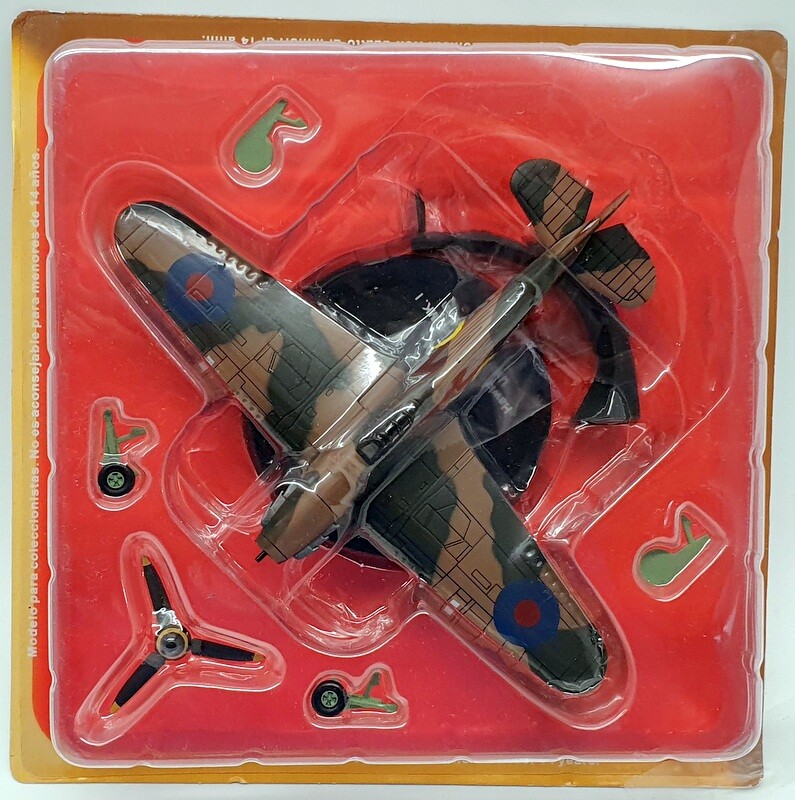 Altaya 17cm Hawker Hurricane MK1 Diecast Model WWII Fighter UK