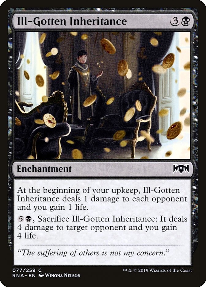 Devious Inheritance Ravnica Allegiance MTG Regular Boosters