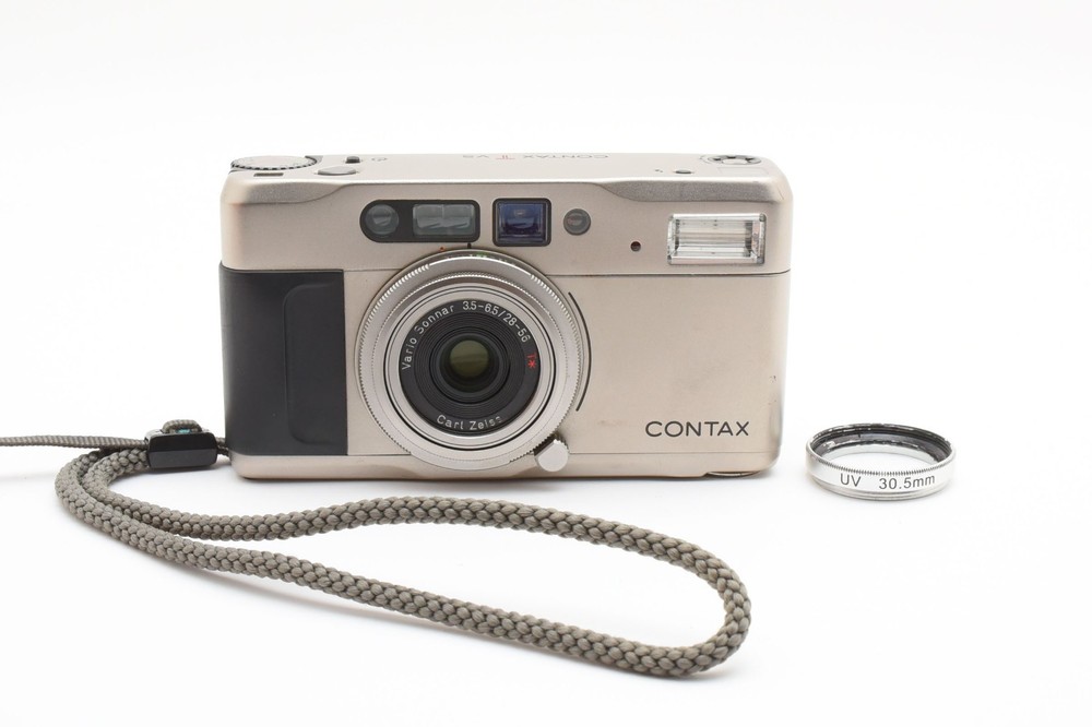 ▶️LCD Works! Contax TVS Point& Shoot 35mm Film Vintage Camera From Japan 2728440