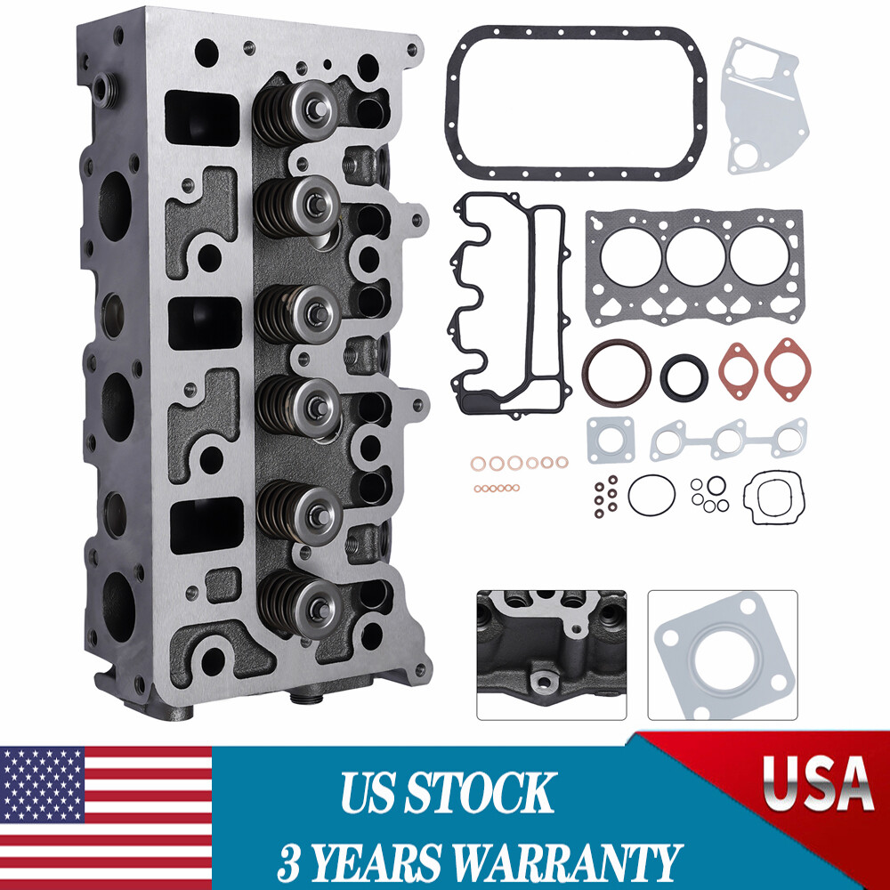 Full Complete Cylinder Head & Gasket Set for Isuzu 3LD1 Engine 8971634013 TOP!