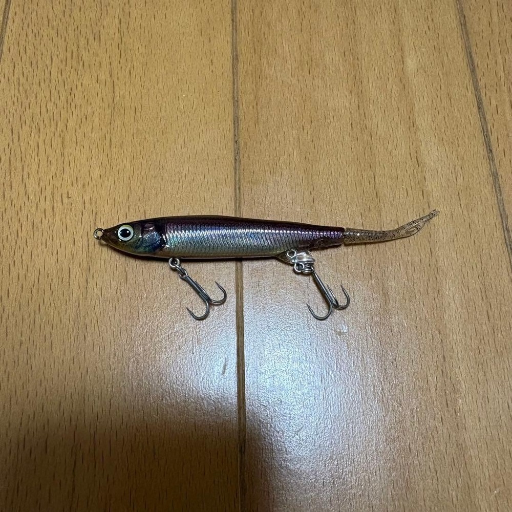 JACKALL Nagisa 65SP Minnow Hard Lure Near Mint with Spare Tail Fishing Bait