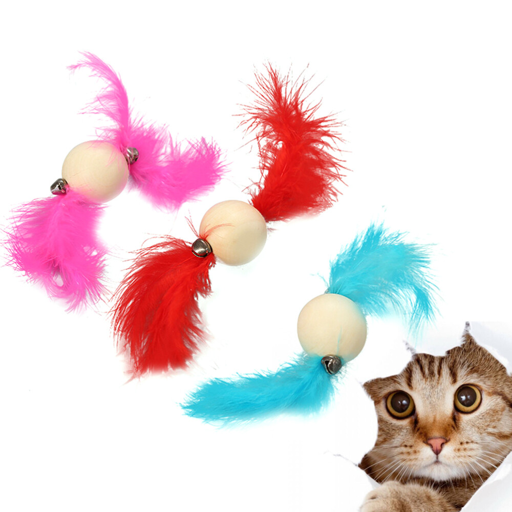 3 Pcs Interactive for Indoor Cats Pet Training Toy Practical