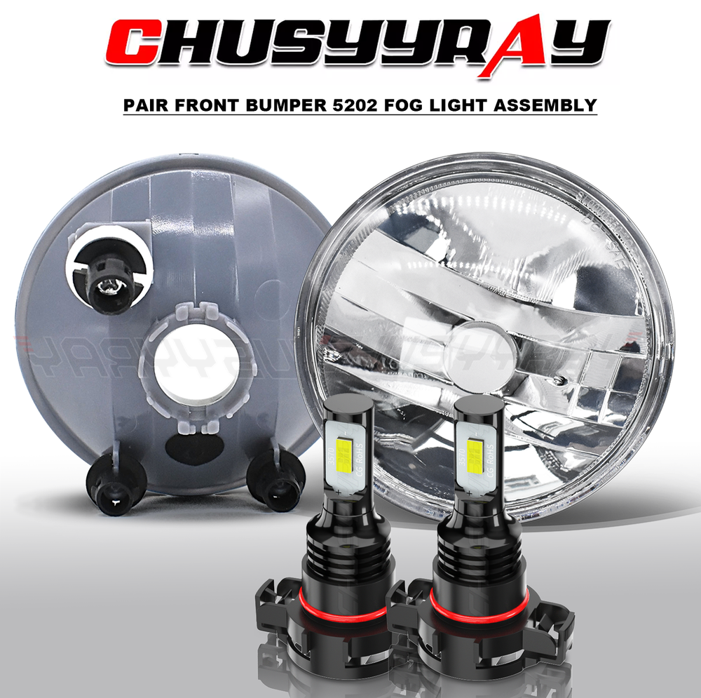 For 2007-2011 2012 Ford Escape Clear Fog lights Bumper Driving Lamps Replacement