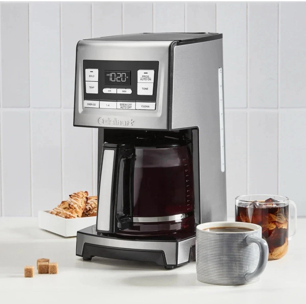 Cuisinart Brew Central Plus 14-Cup Programmable Coffee Maker, Stainless