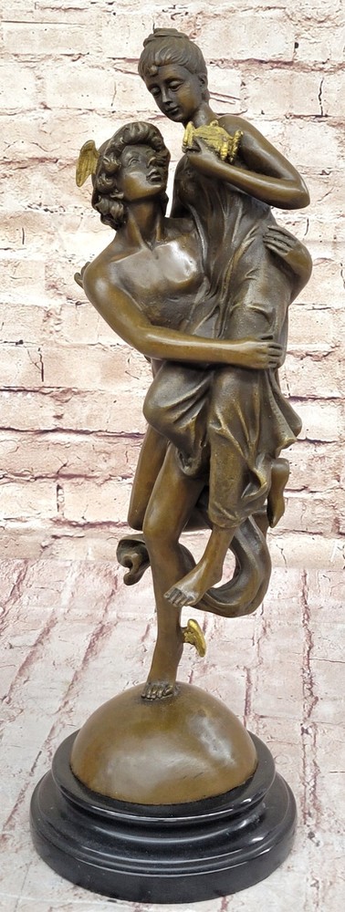 Hermes Flying Mercury & Pandora Bronze Sculpture Clearance Sale  -image