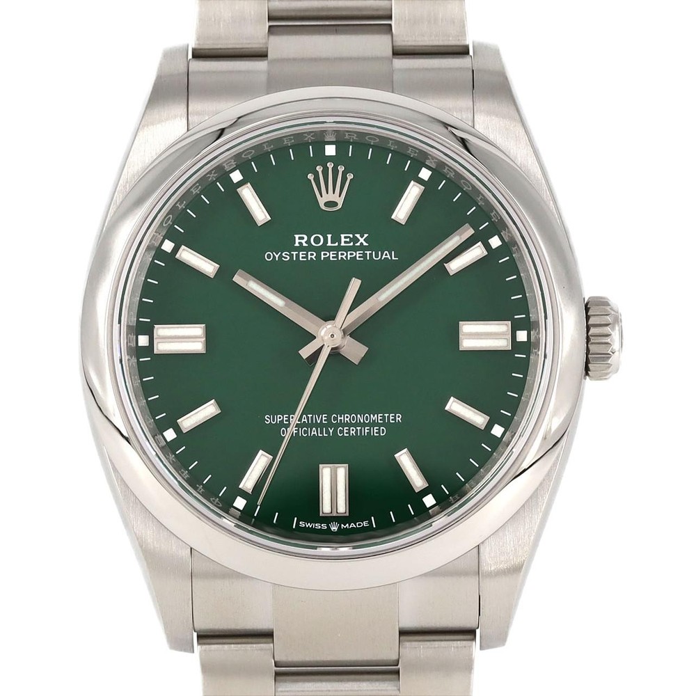 Authentic Rolex Oyster Perpetual 126000 Stainless Steel Automatic Watch