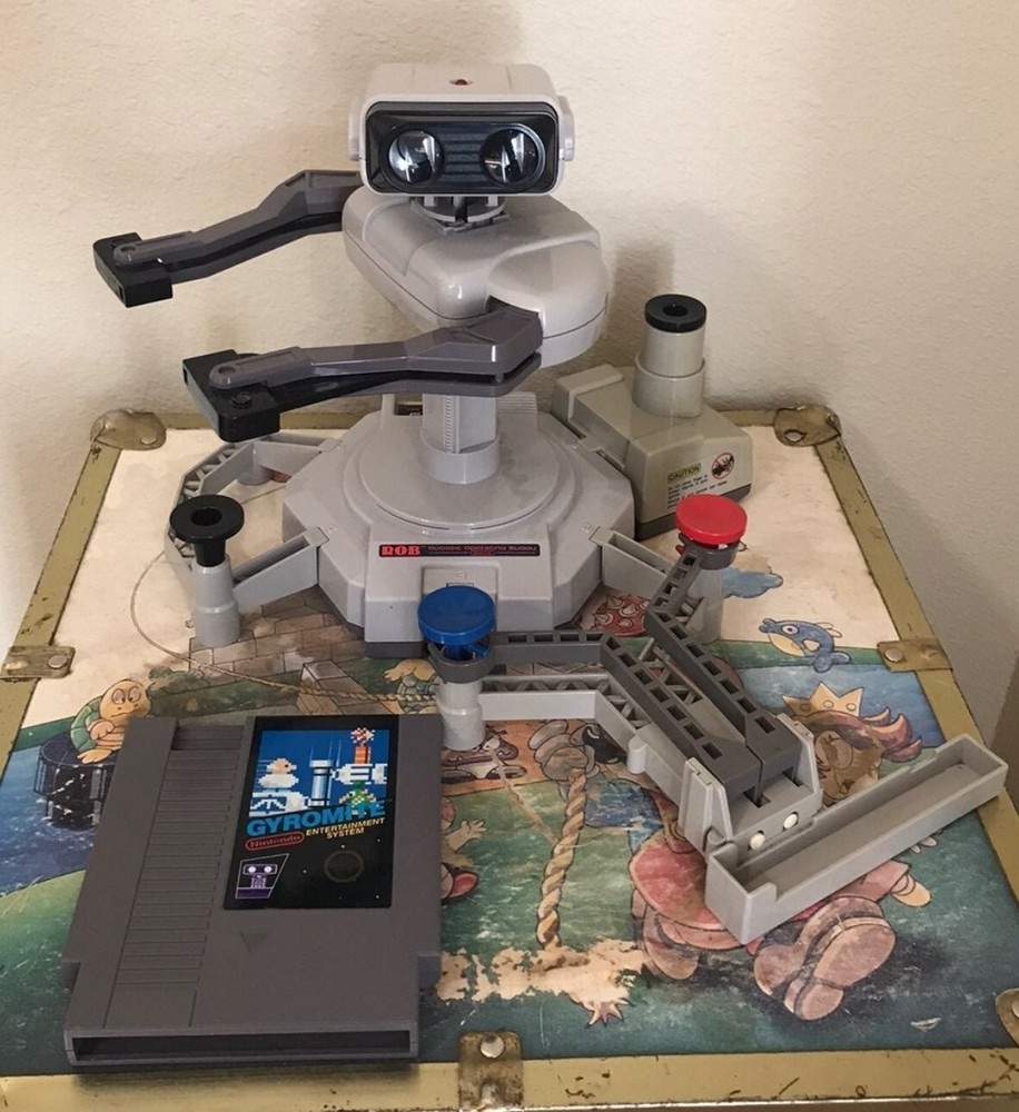Vintage 1985 Nintendo NES Rob The Robot R.O.B Incomplete