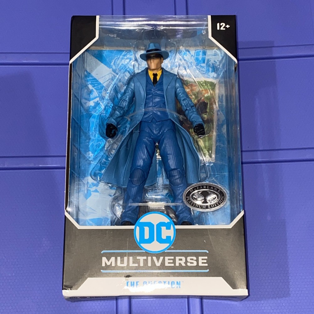 McFarlane Toys DC Multiverse The Question Platinum Chase Figure