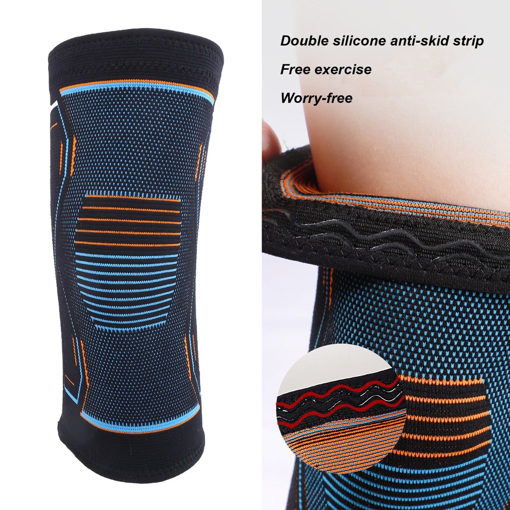 Professional Nylon Knee Compression Sleeve Support for Running & Active Lifestyles