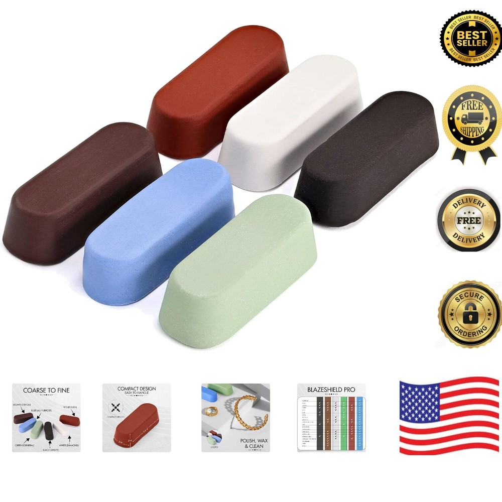 Premium Polishing Compound Kit for Mirror-Like Finishes on Multiple Materials