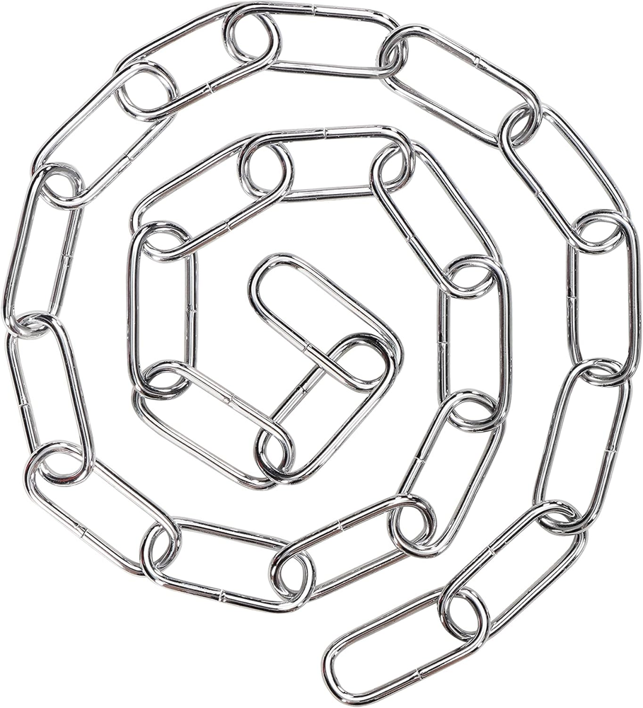 Chrome, 21120-11-1, Steel 3 Feet Heavy Duty Chain for Hanging Fixture/Swag Light