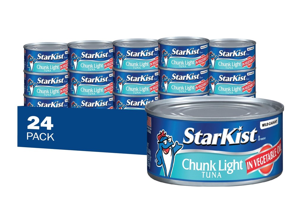 StarKist Chunk Light Tuna in Oil - 12 oz Can (Pack of 24)