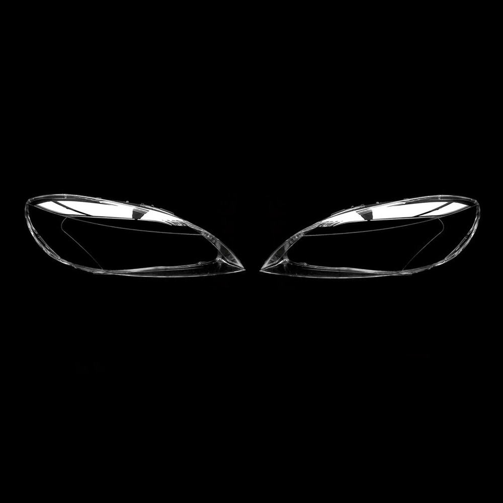 For VOLVO V40 2013-2016 2Pcs Transparent Headlight Cover Lens Headlamp Lampshade
