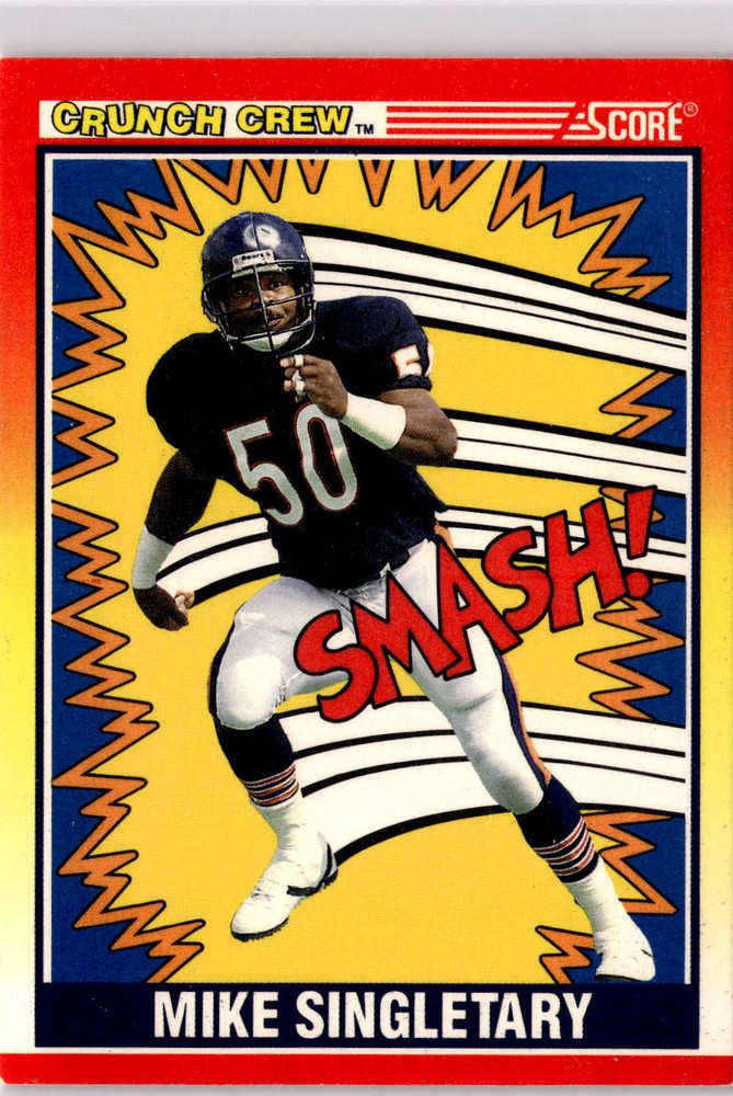 1990 Score #554 Mike Singletary