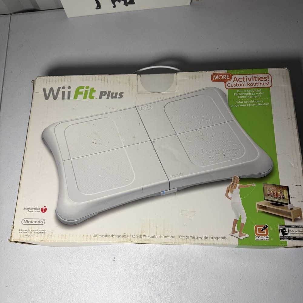 Nintendo Wii Fit Plus Balance Board Original Box Board ONLY Excellent Condition.