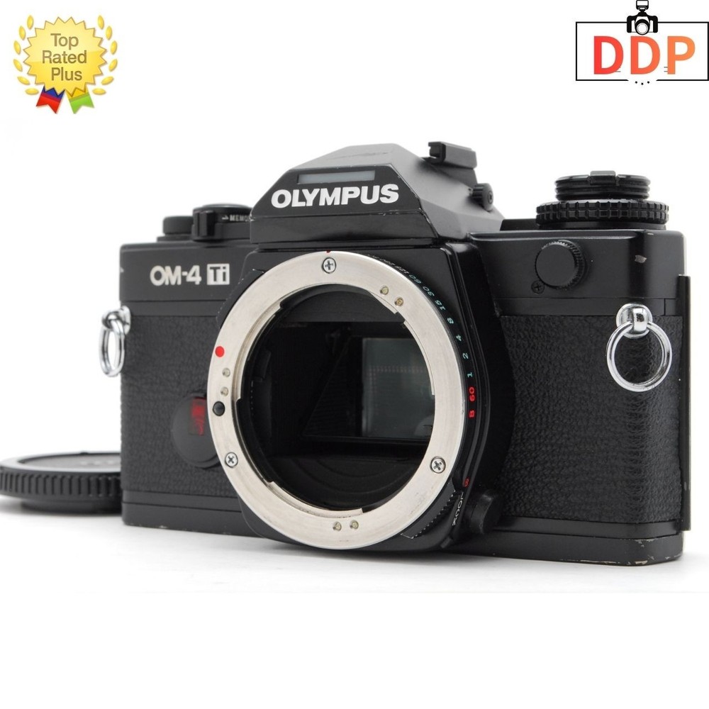 All Works [NEAR MINT] Olympus OM-4 Ti Black 35mm SLR Film Camera Body JAPAN
