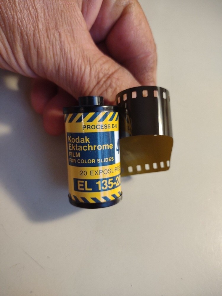 Kodak Ektachrome Film 20 Exposures For Color Slides EL 135-20 Process E-6 NOS