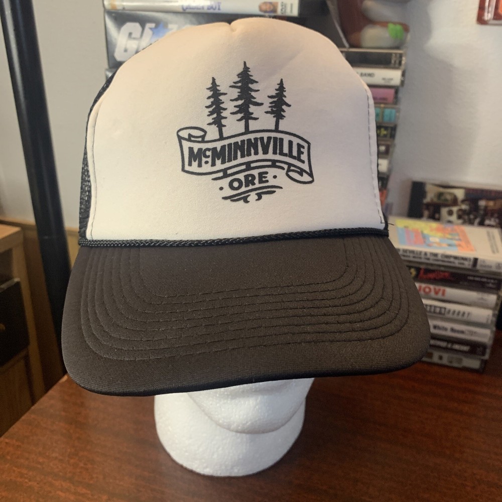 Vintage McMinnville Oregon snapback trucker hat by Otto Cap
