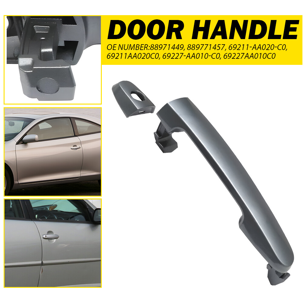1X Gray Front Left or Right Outside Door Handle For Toyota Corolla RAV4 Camry M