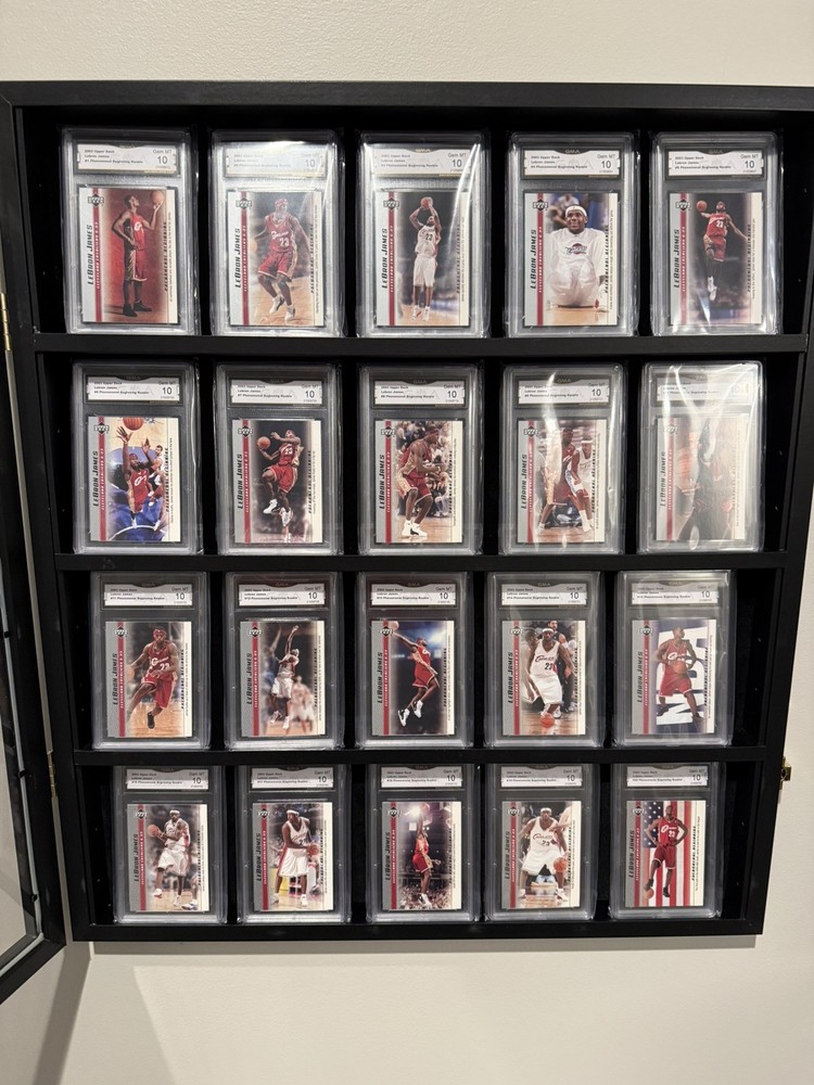 Gem MT  10 LeBron James Phenomenal Beginning RC 2003 Upper Deck 20 Card Full Set