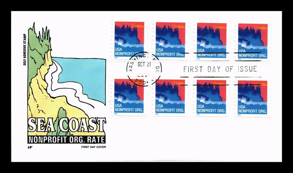 Dr Jim Stamps US Sea Coast Nonprofit Org First Day Issue HF Cachet Cover  