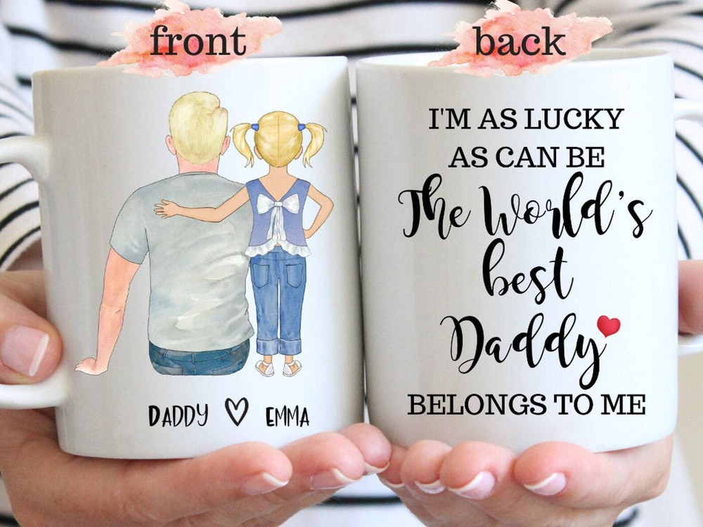 Personalized First Father's Day Gift From Daughter for Dad  