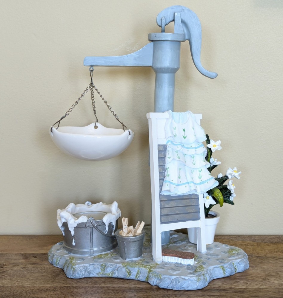 Yankee Candle Hanging Wax Melt Warmer with Water Pump Wash Board and Flower Pot  
