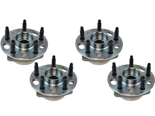 TRQ Wheel Hub and Bearing Kit fits Saab 95 2010-2011 68XXDY
