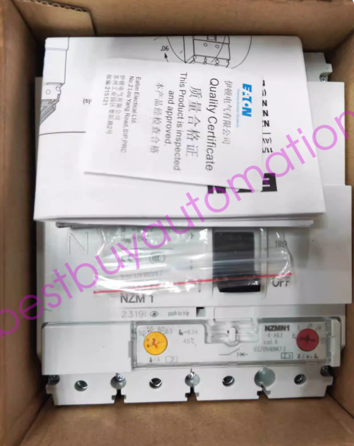 1PC NEW EATON MOELLER Protection circuit breaker NZMN1-4-A63 NZM 1 #LL