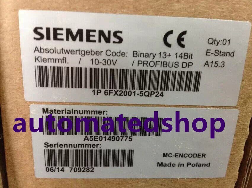 Siemens 6FX2001-5QP24 original brand new