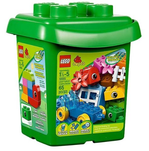LEGO DUPLO 10555 Creative Bucket Building Blocks Rare Hard-to-Find Set