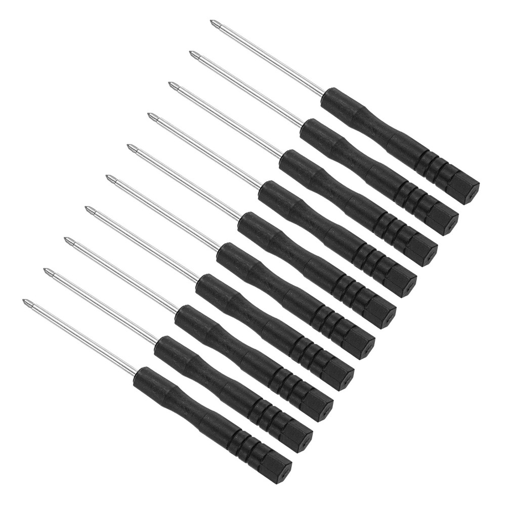 10pcs Y-Type Tri-Point Screwdriver Set 0.6mm 80mm Anti-Slip Grip