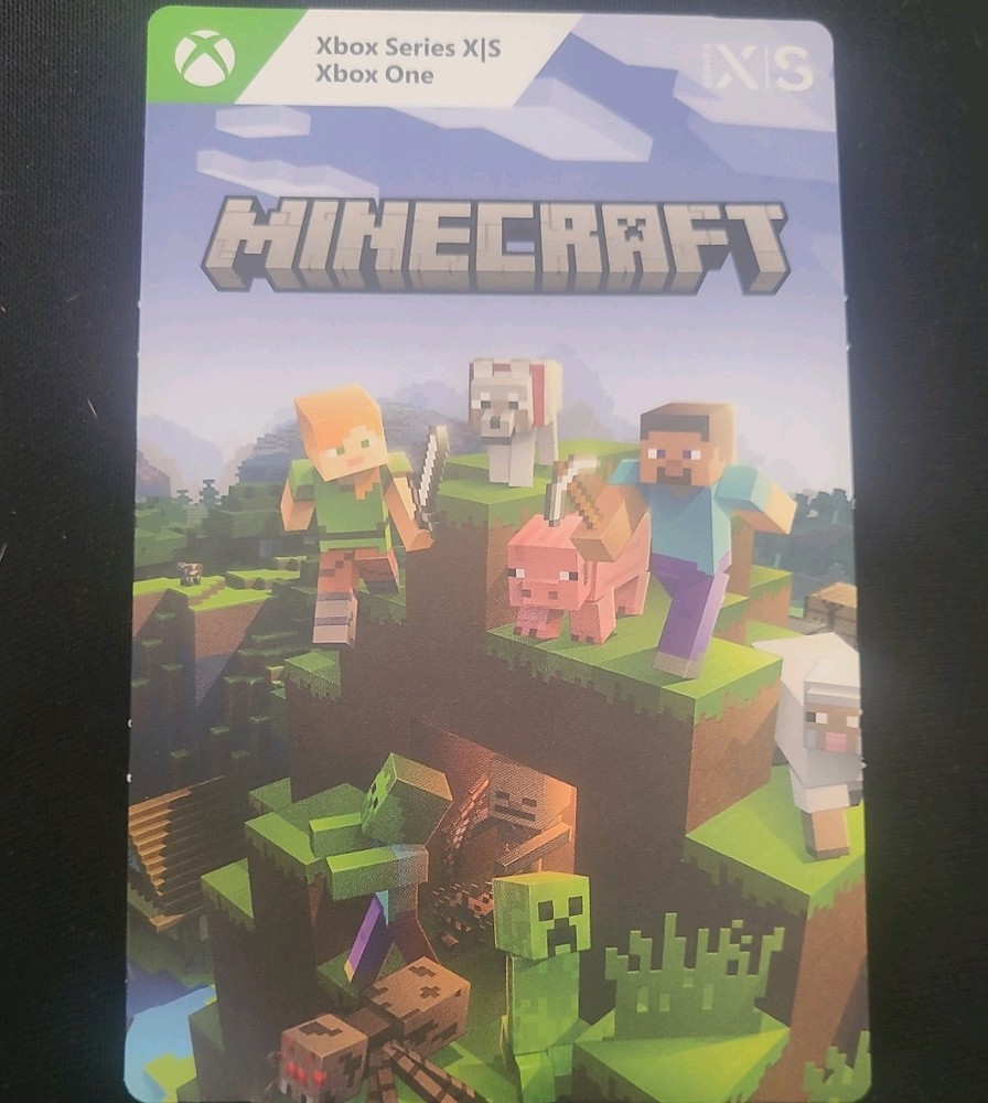 Minecraft Bedrock Xbox Series X Voucher Code-image