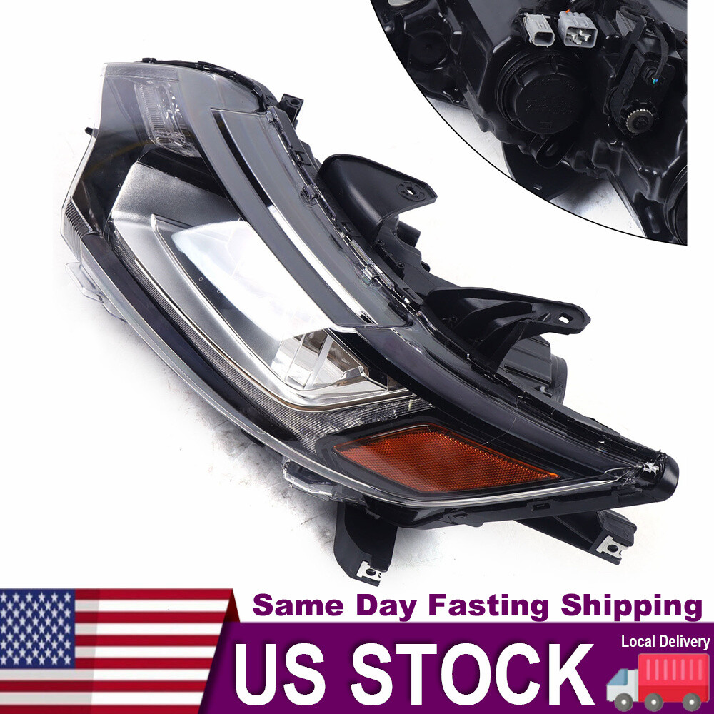 Left Driver Side For 2016-2020 Mitsubishi Outlander Projector Headlight Headlamp