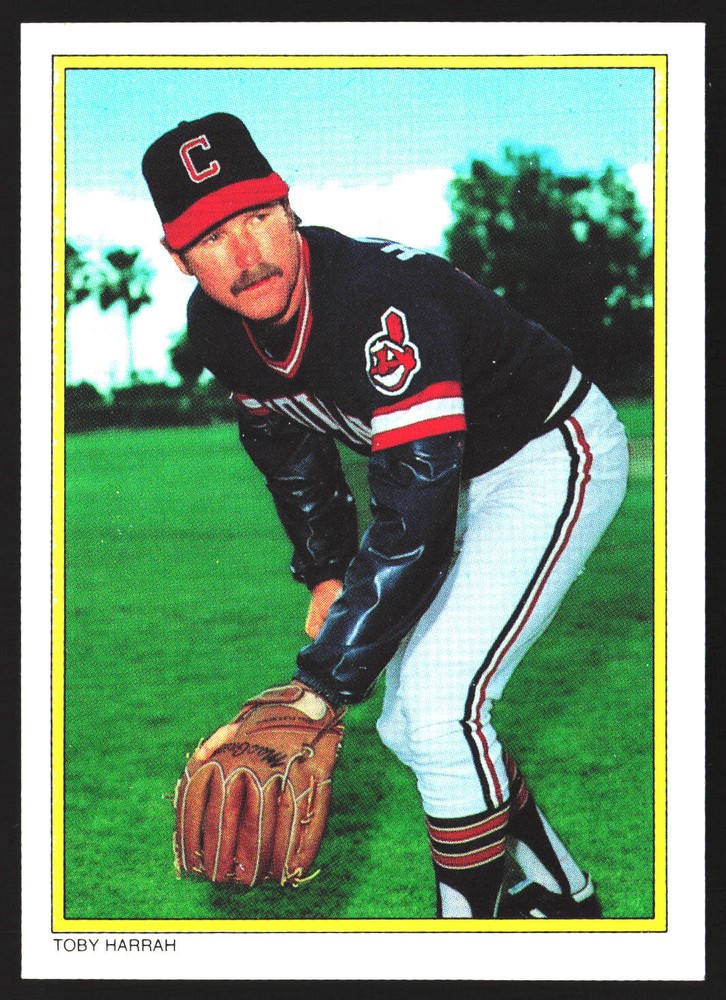 1983 Topps Toby Harrah #13 All-Star Edition Cleveland Indians Baseball Card