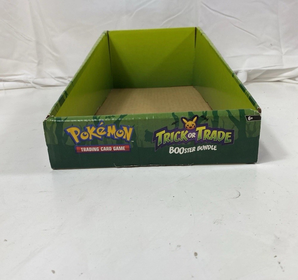 Halloween Pokemon BOOster Pikachu Trick Or Trade Bundle Display