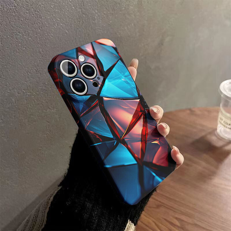 3D Effect Protective Cover for iPhone 11 12 13 14 15 Pro Max 16