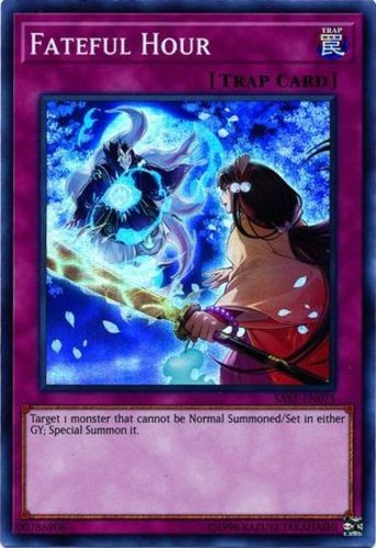Fateful Hour SAST-EN075 Super Rare Unlimited LP Yugioh Card