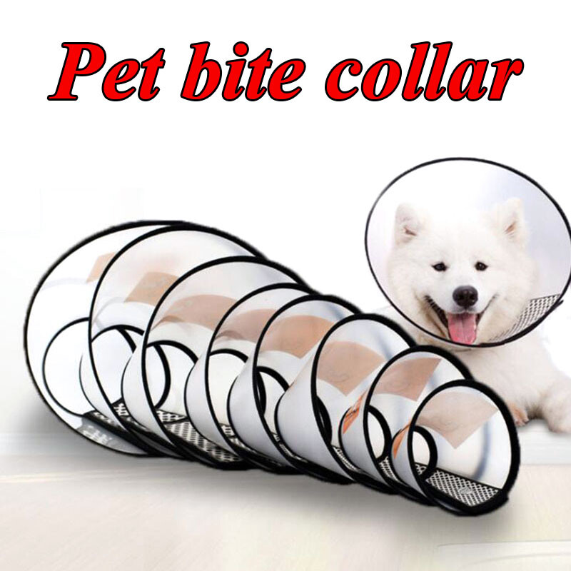 Elizabethan Pet Collar for Dogs & Cats – Anti-Lick Recovery Cone for Wound Healing