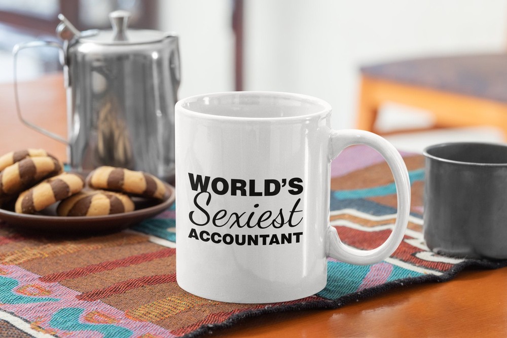 Accountant Funny Coffee Mug World's Sexiests Accountant - White Coffee Mug