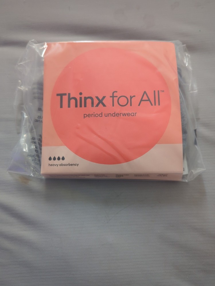 Thinx Period Underwear Heavy Absorbency Small NWT Grey