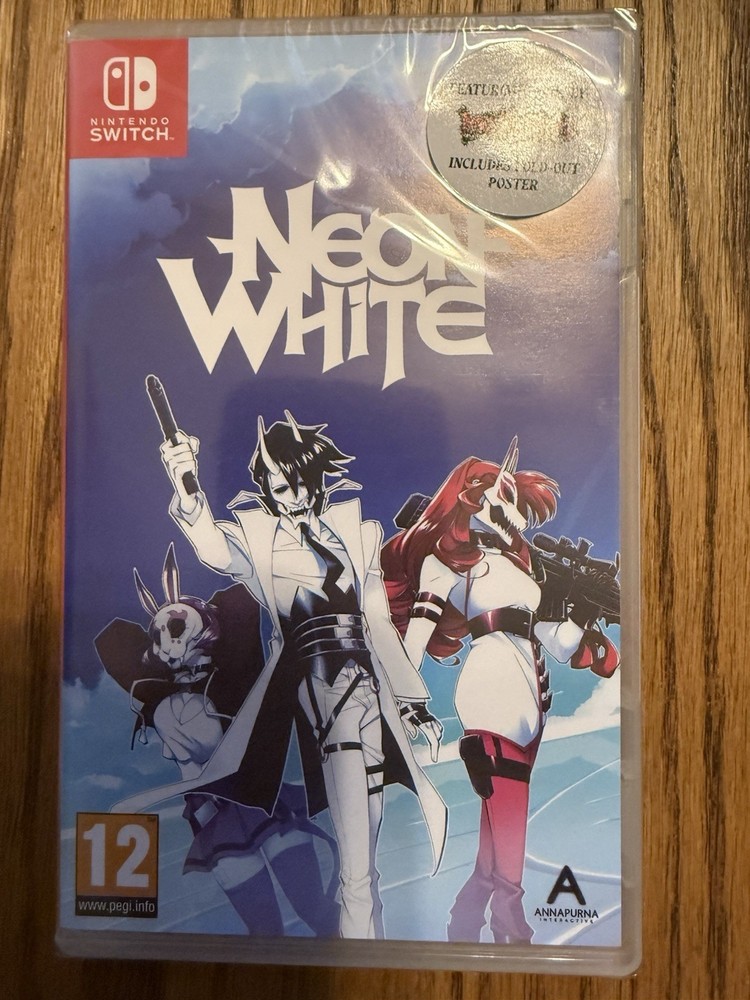Nintendo Switch Neon White Sealed
