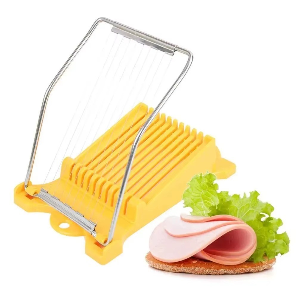 Sosanping Stainless Steel Luncheon Meat & Egg Slicer–Multipurpose Kitchen Cutter