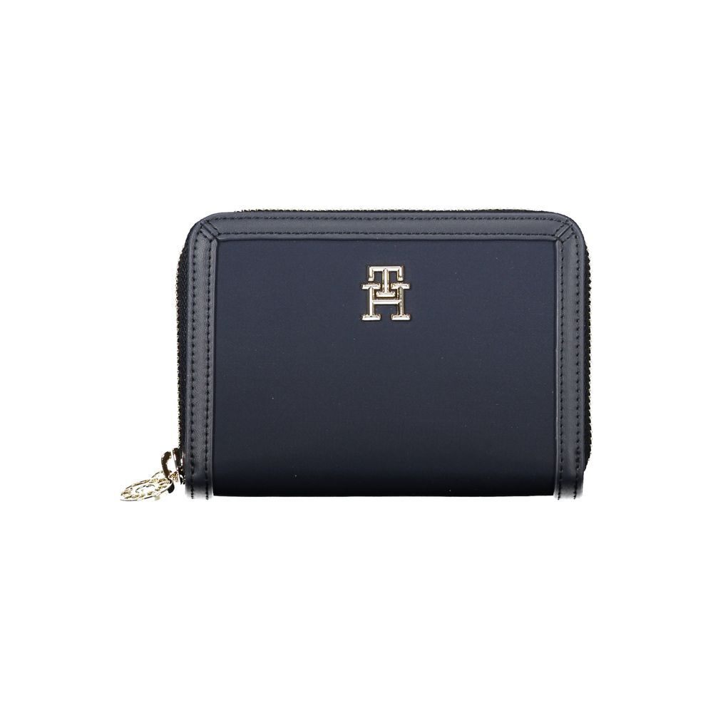 Tommy Hilfiger Blue Multi-Pocket Stylish Wallet for Men