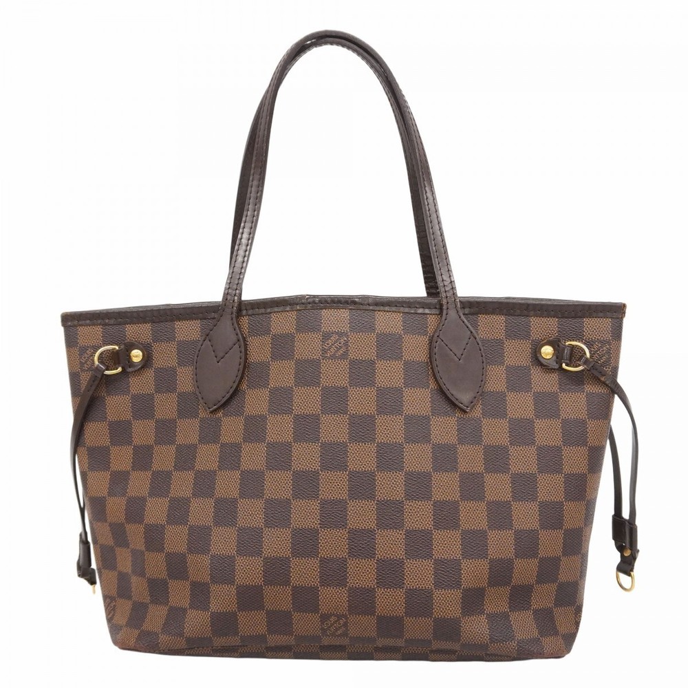 Louis Vuitton Damier Ebene Neverfull PM Tote Bag N51109 492633