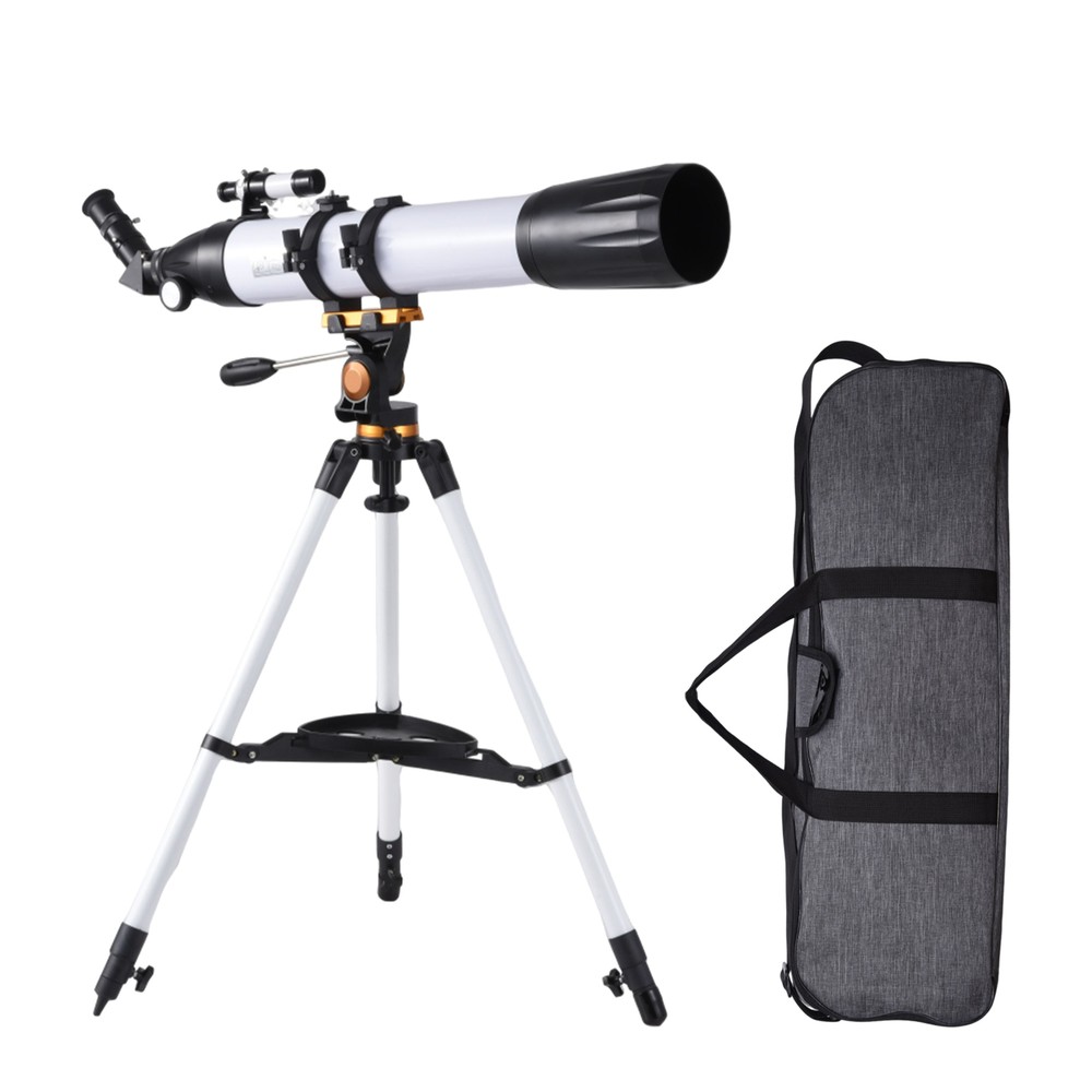 800X90mm Telescope Astronomical Refractor Telescope W/ High Tripod For Kid Adult